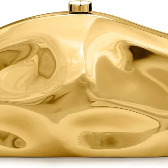 Handbags - Acrylic Clutch Purse for Women Evening Bag, Irregular Shell Acrylic Purse Box Cl